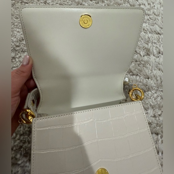 JW PEI FAE TOP HANDLE CROSSBODY - IVORY CROC - Picture 12 of 16